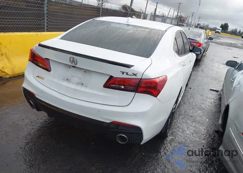 2020 Acura Tlx A-Spec/A-Spec W/Red Leather из США, поврежденный, VIN 19UUB1F62LA010915